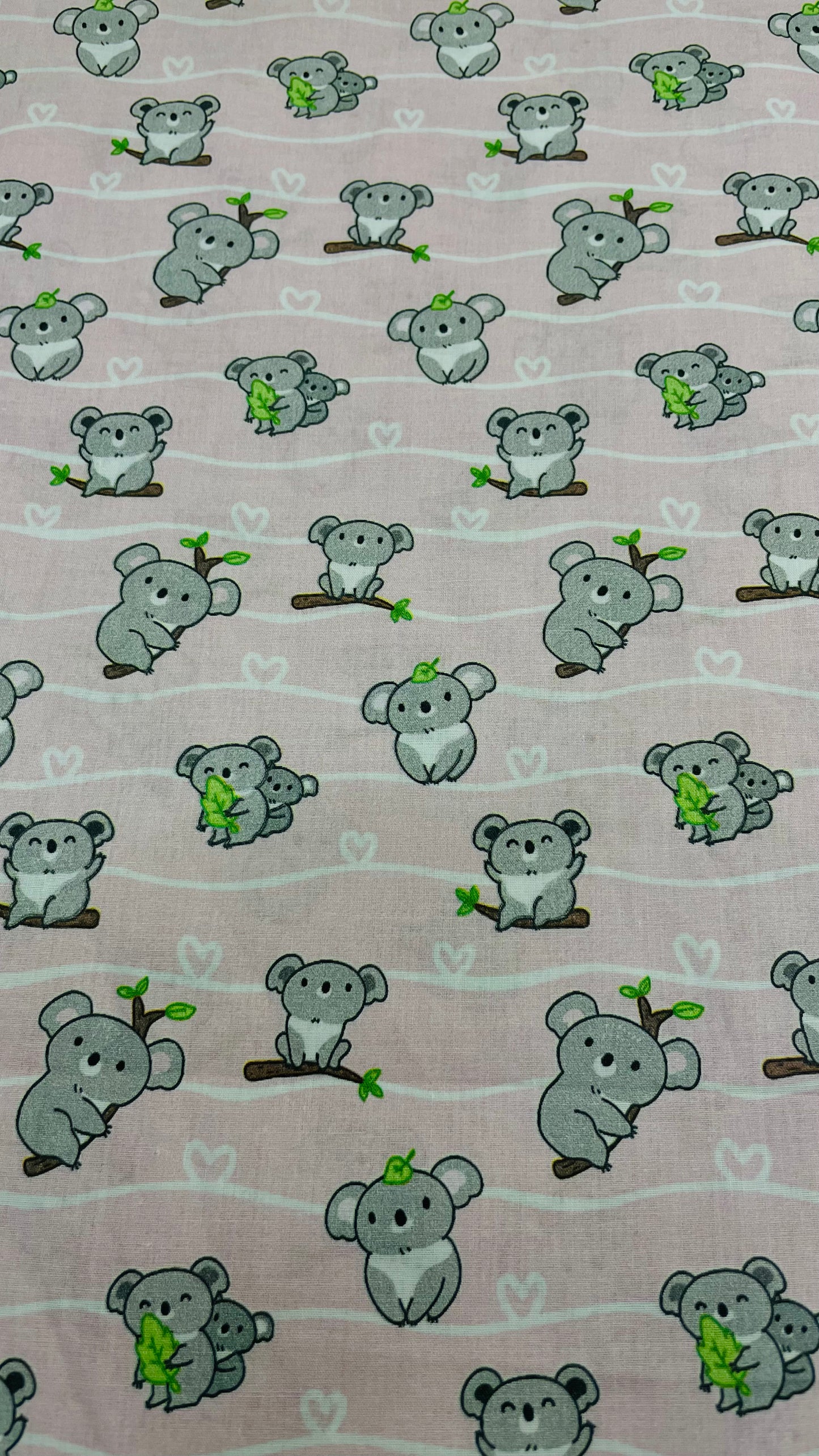 Adorable Koala on Branch Print A-Line Dress for Girls
