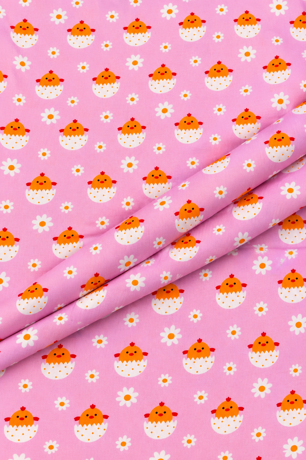 Pink Chick Printed Premium Lawn