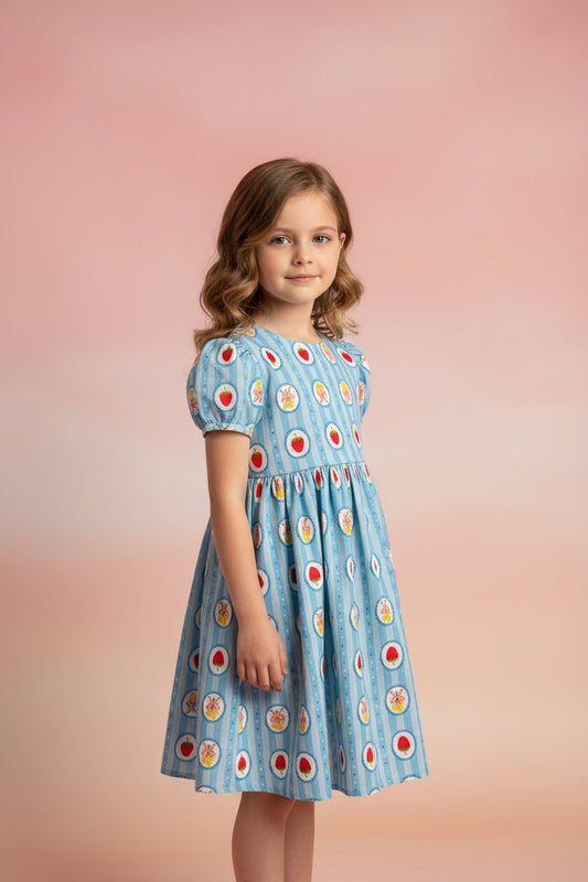 Cherry With Blue Line