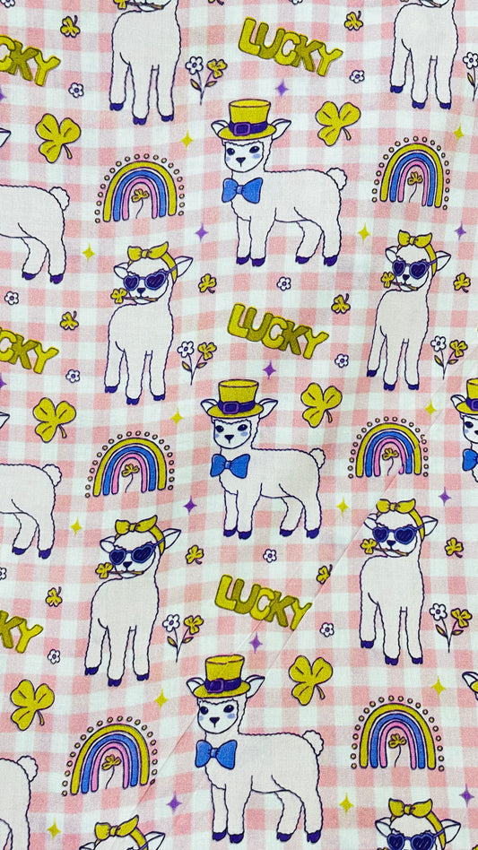 Cute Lama Kids Premium Outfit