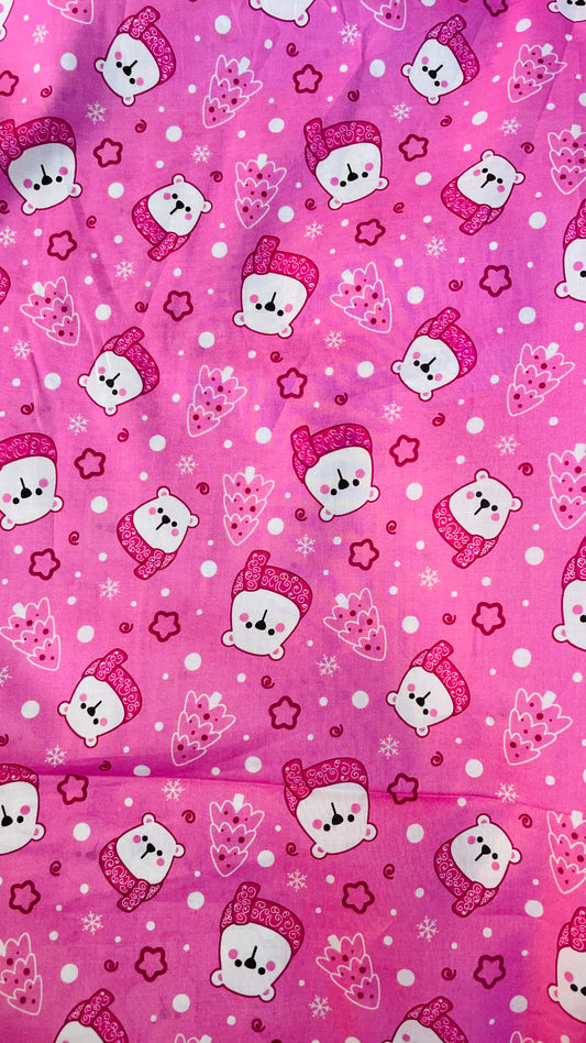 Kids Premium Pink Cartoon