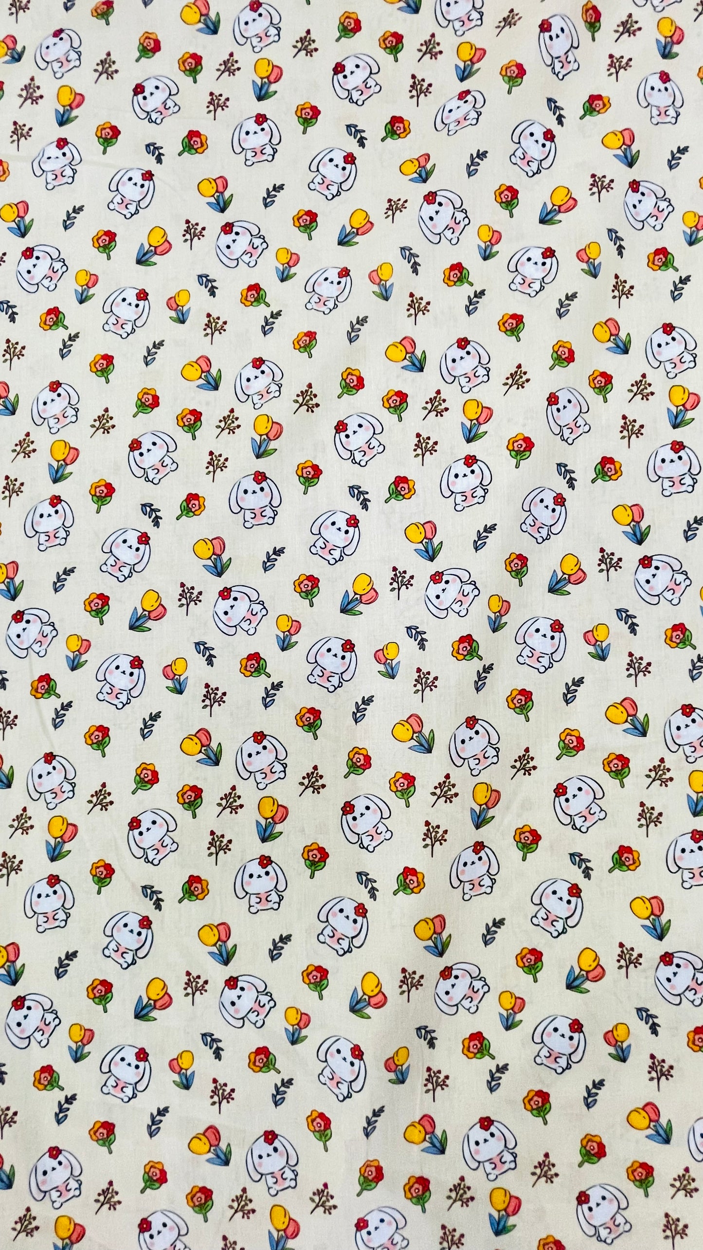 Premium Kids Bunny Floral