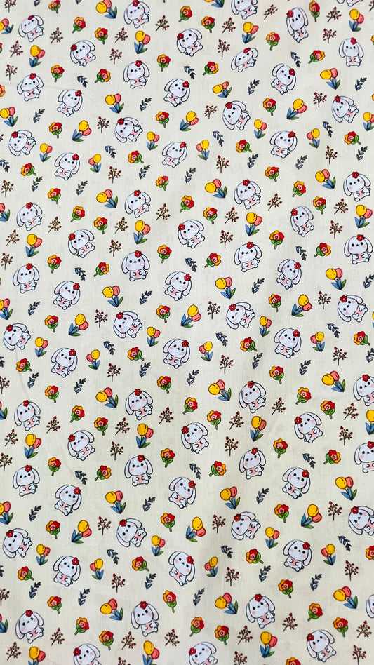Premium Kids Bunny Floral