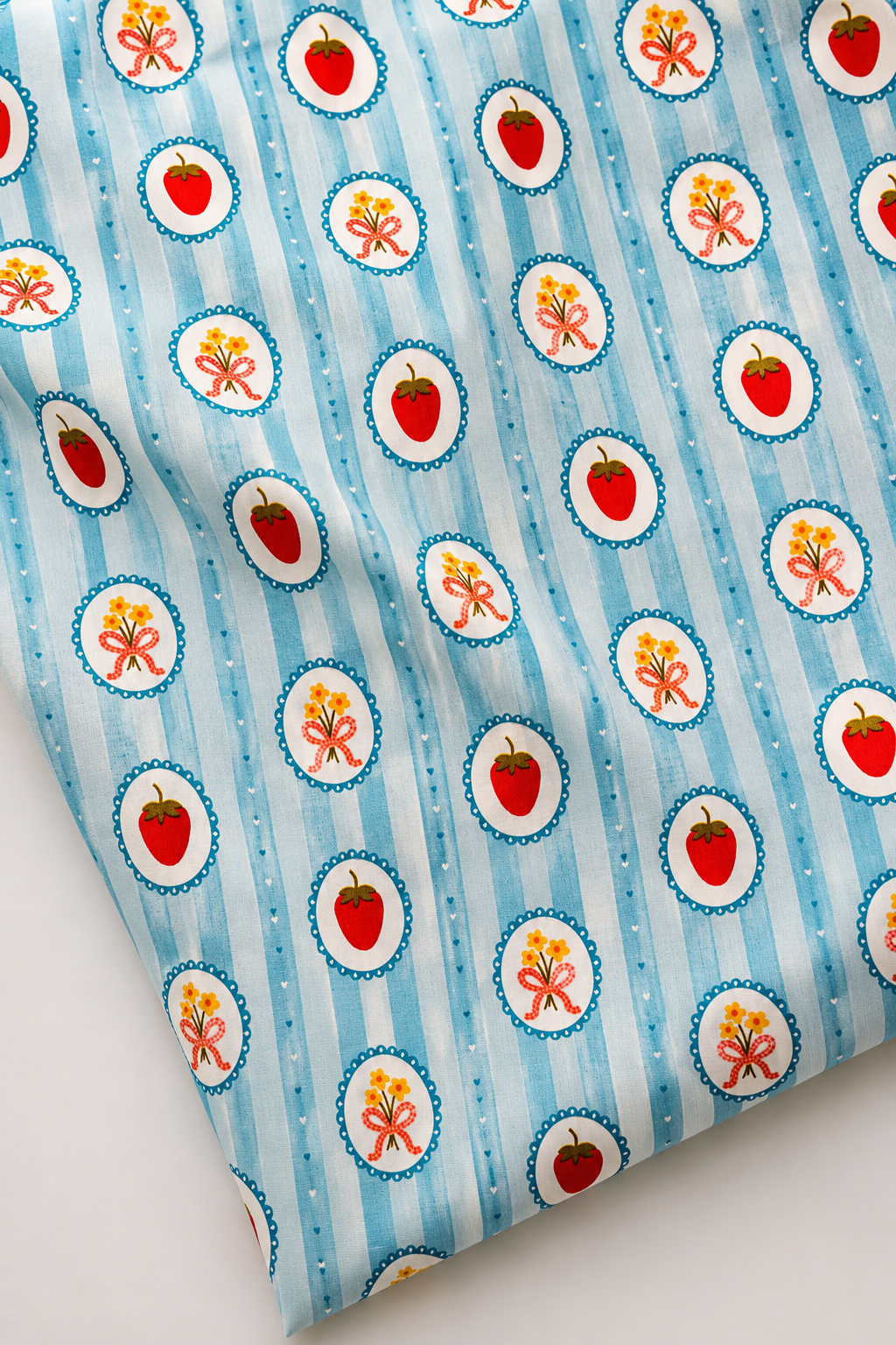 Cherry With Blue Line
