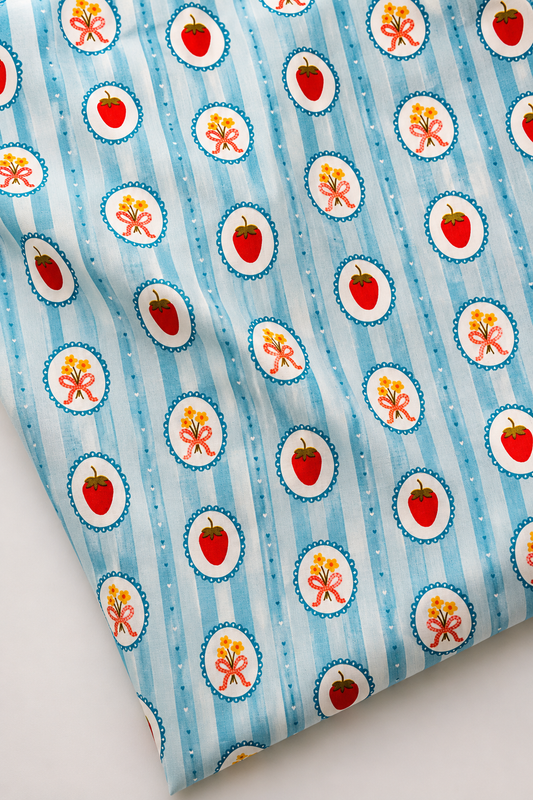 Cherry With Blue Line